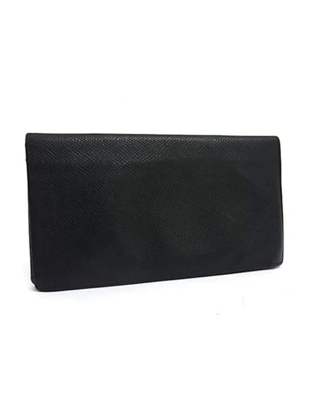 Bvlgari Wallet Classico Black Gray Leather Billfold